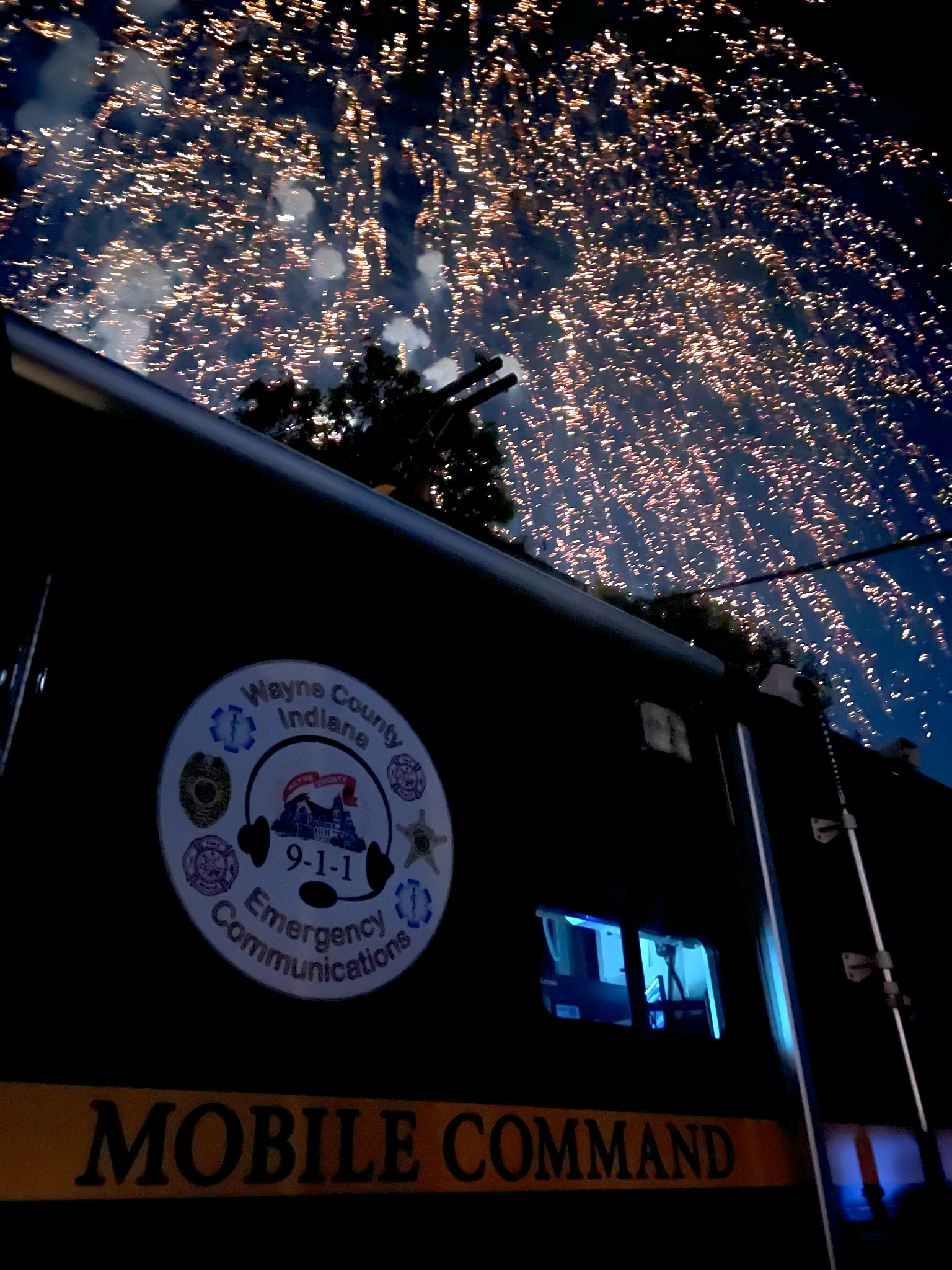 Mobile Command w/ Fireworks